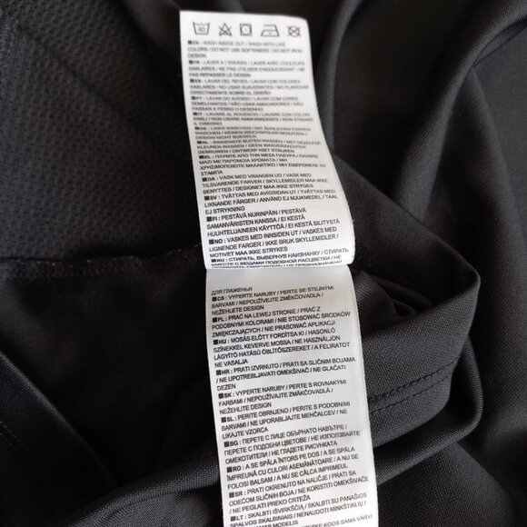 Nike Black FTBL Authentic Dri-Fit Men’s Tee – Short Sleeve Athletic Shirt, Size - Picture 4 of 9